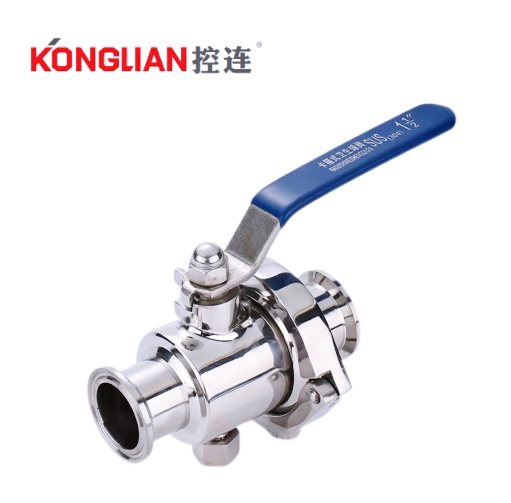 卡箍可拆洗无积水球阀