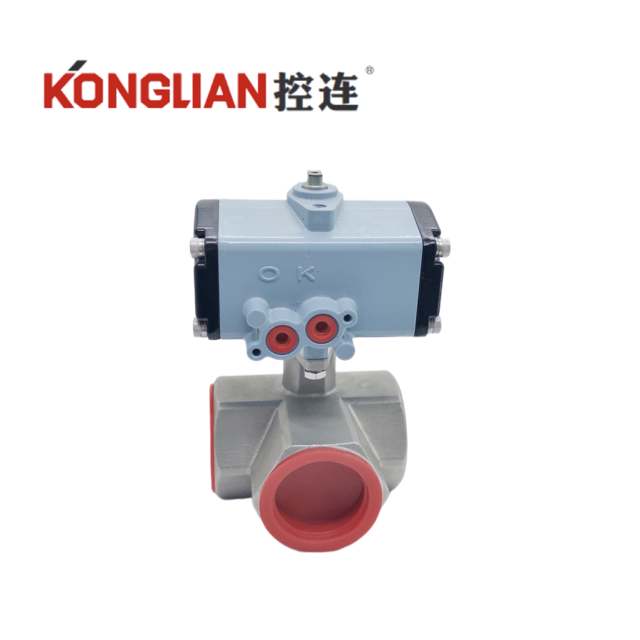 三通螺纹连接式球阀 