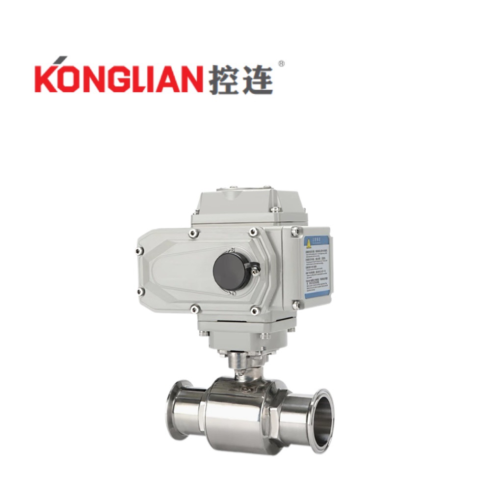 电动快装直通球阀