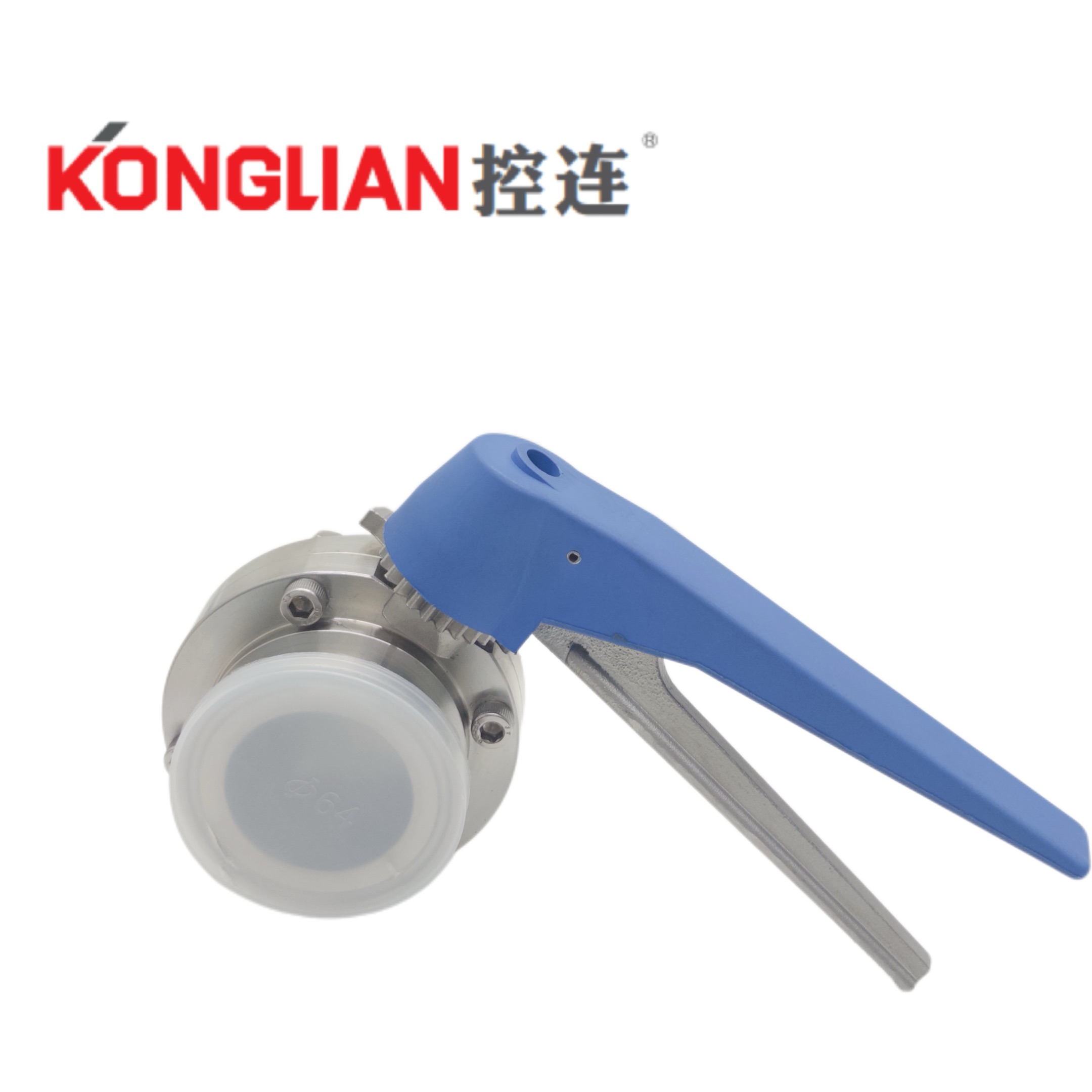 快装鸭嘴式蝶阀