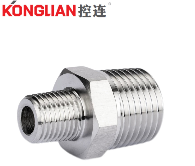 异径双外牙接头