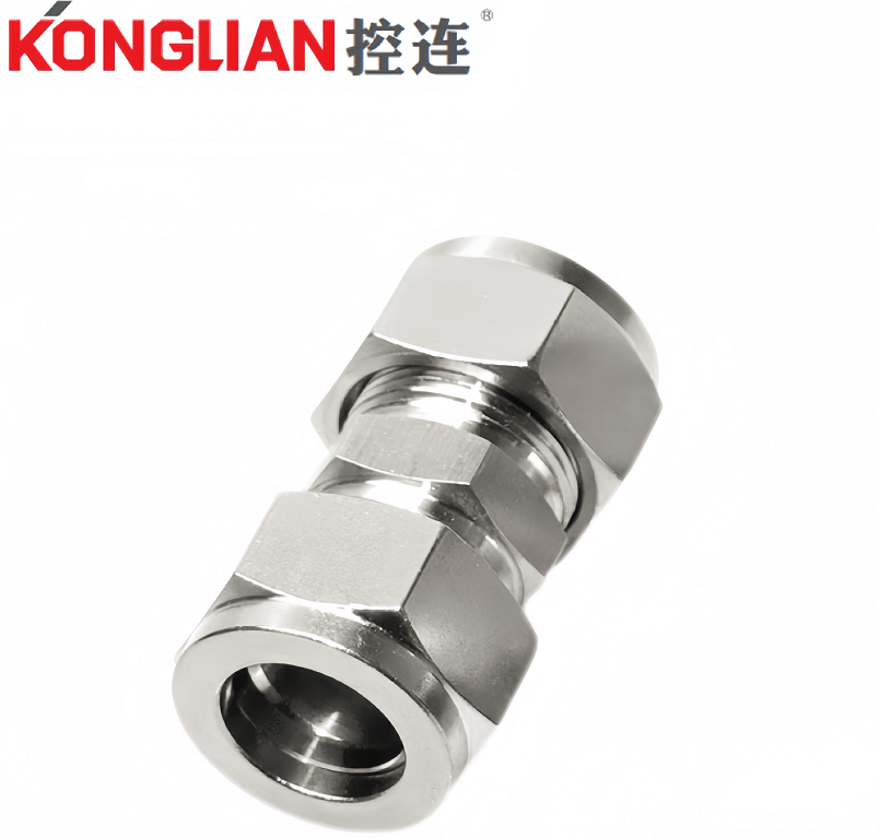 高压卡套直通管接头