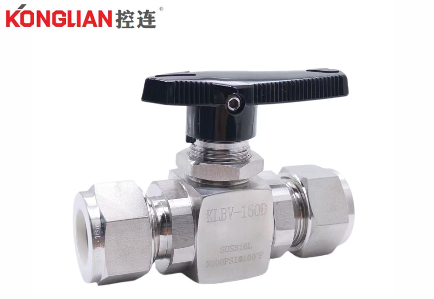 直线型卡套端口阀门