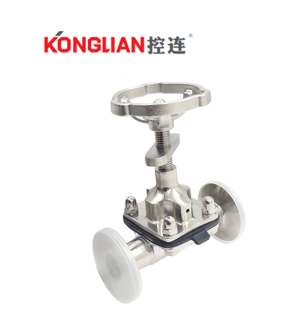 不锈钢带锁快装隔膜阀