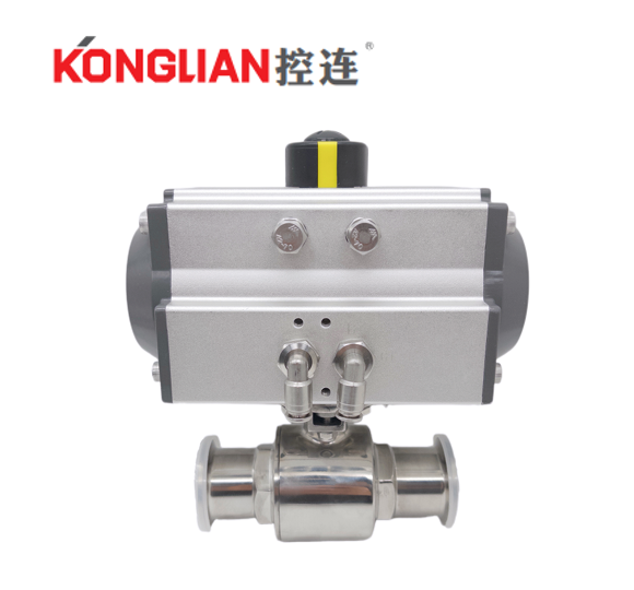 不锈钢气动直通球阀