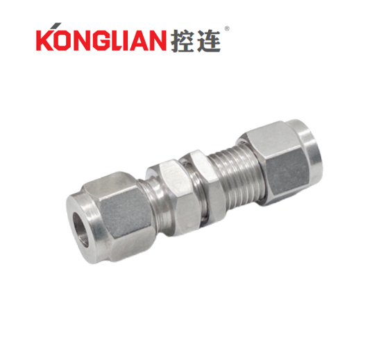 卡套穿板直通接头